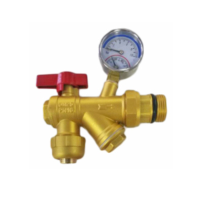 本色角式过滤器F-02带表